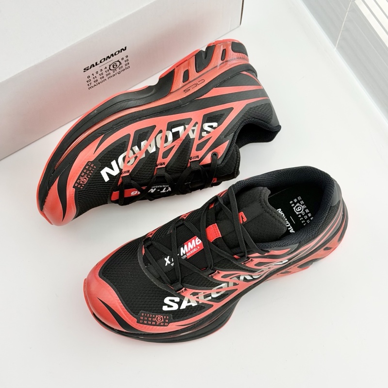 Кроссовки Salomon мужские черно-красные