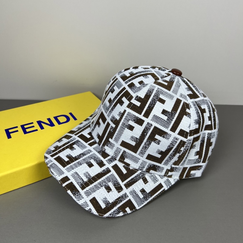 Кепка Fendi с монограммным принтом