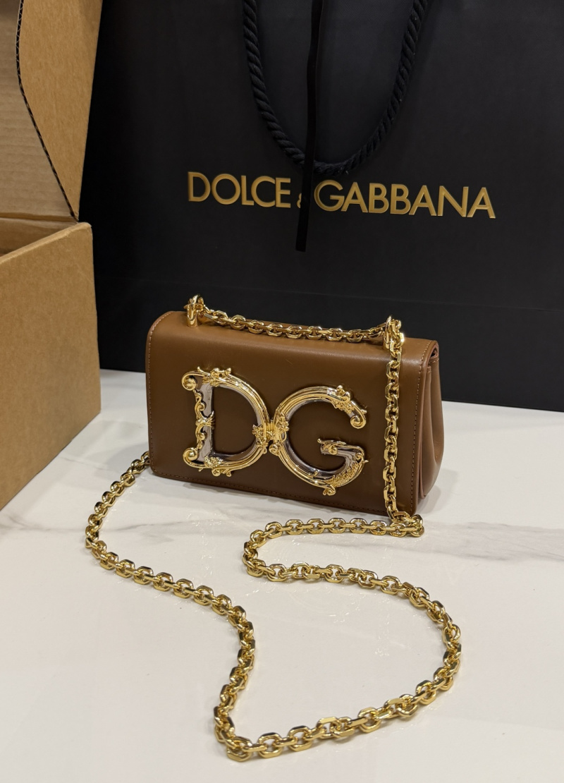 Сумка Dolce & Gabbana Коричневая