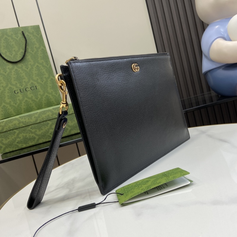 Портмоне Gucci черный с логотипом GG