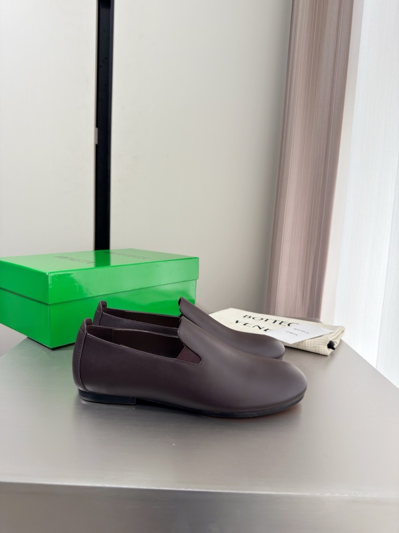 Женские мокасины Bottega Veneta классические из натуральной кожи