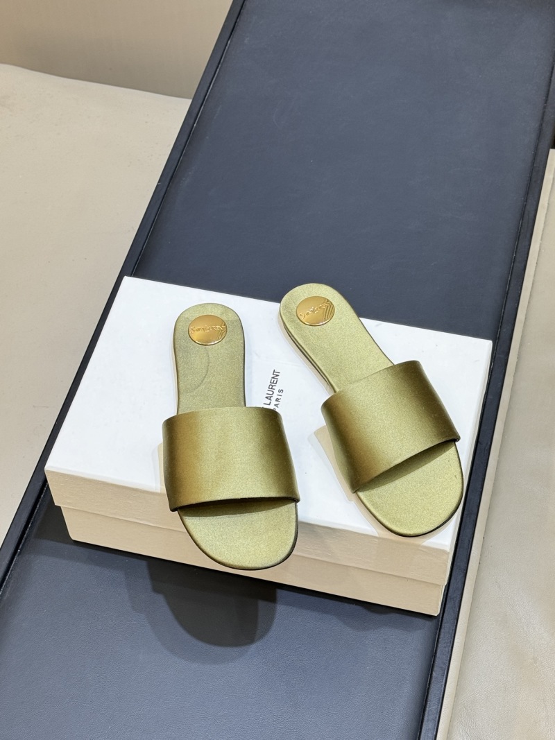 Шлёпанцы Saint Laurent