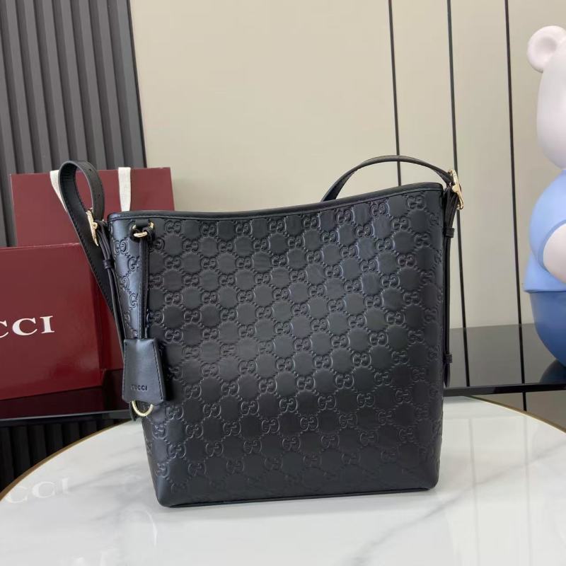 Сумка Gucci черная с логотипом