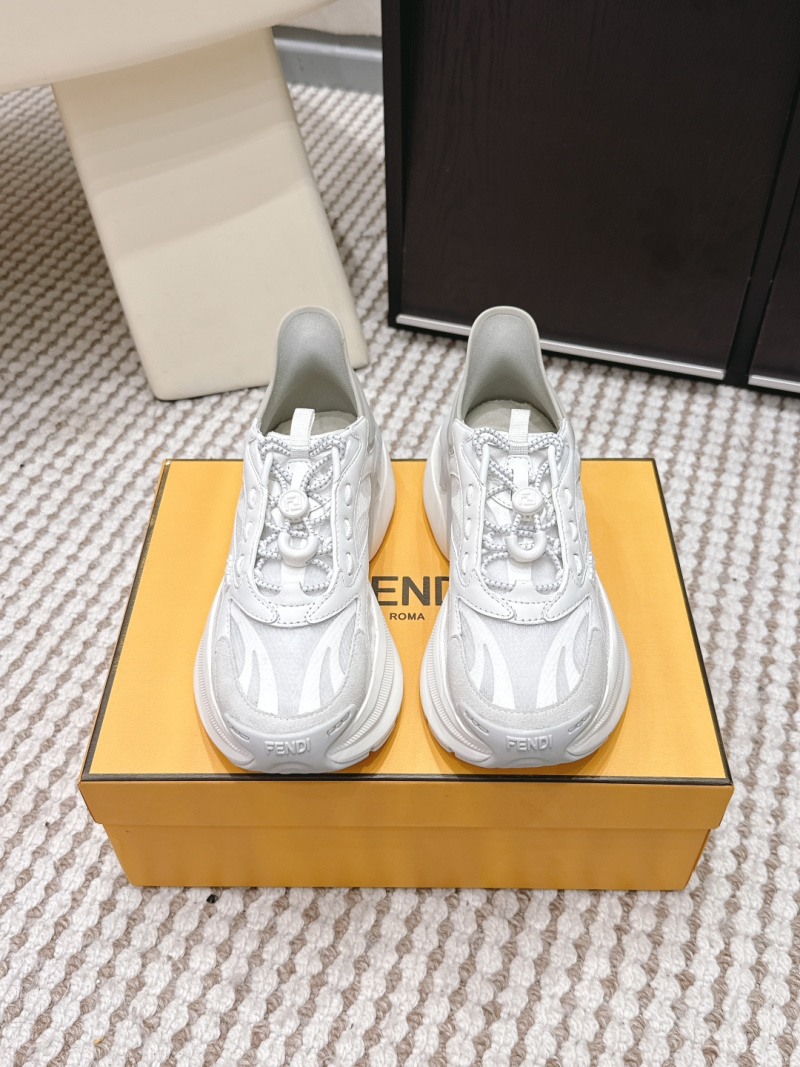 Fendi Match - белые кроссовки