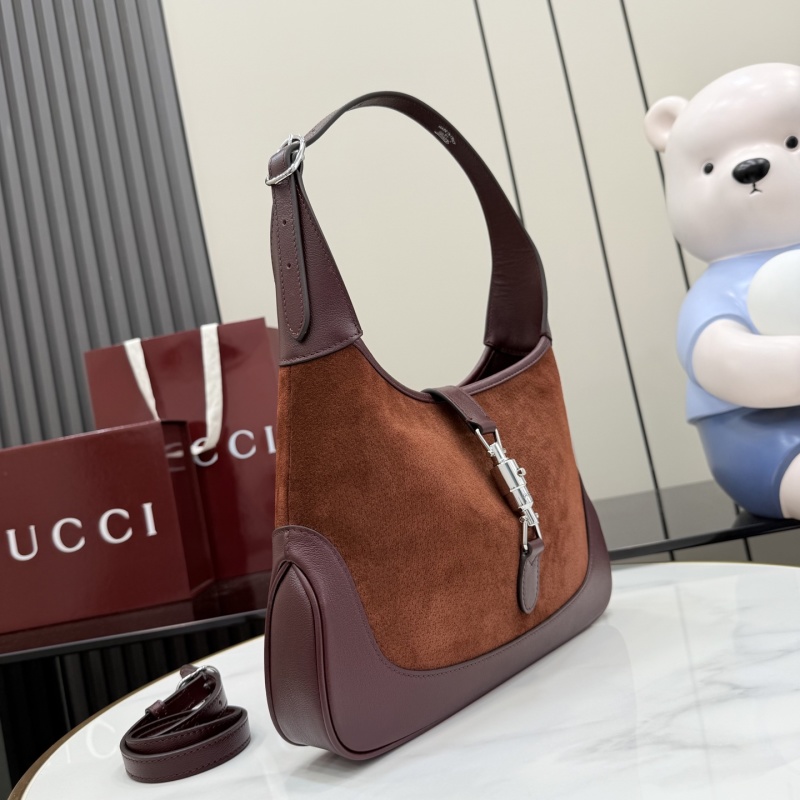 Сумка Gucci Hobo Brown Suede