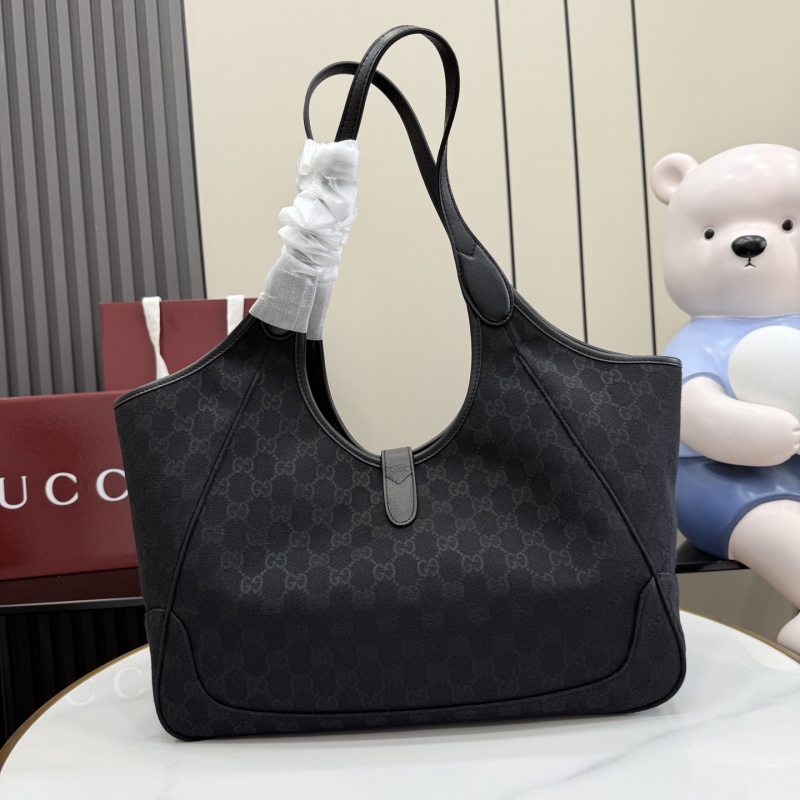 Сумка Gucci черная с монограммой