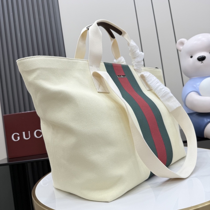 Сумка-тоут Gucci с красно-зеленой полосой