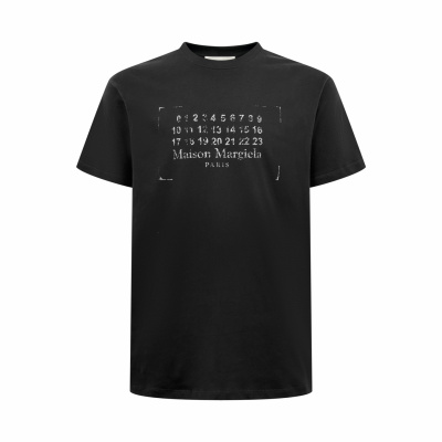 Футболка Maison Margiela с номерным принтом