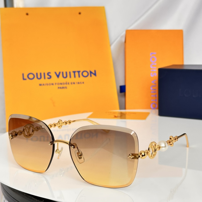 Солнцезащитные очки Louis Vuitton без оправы
