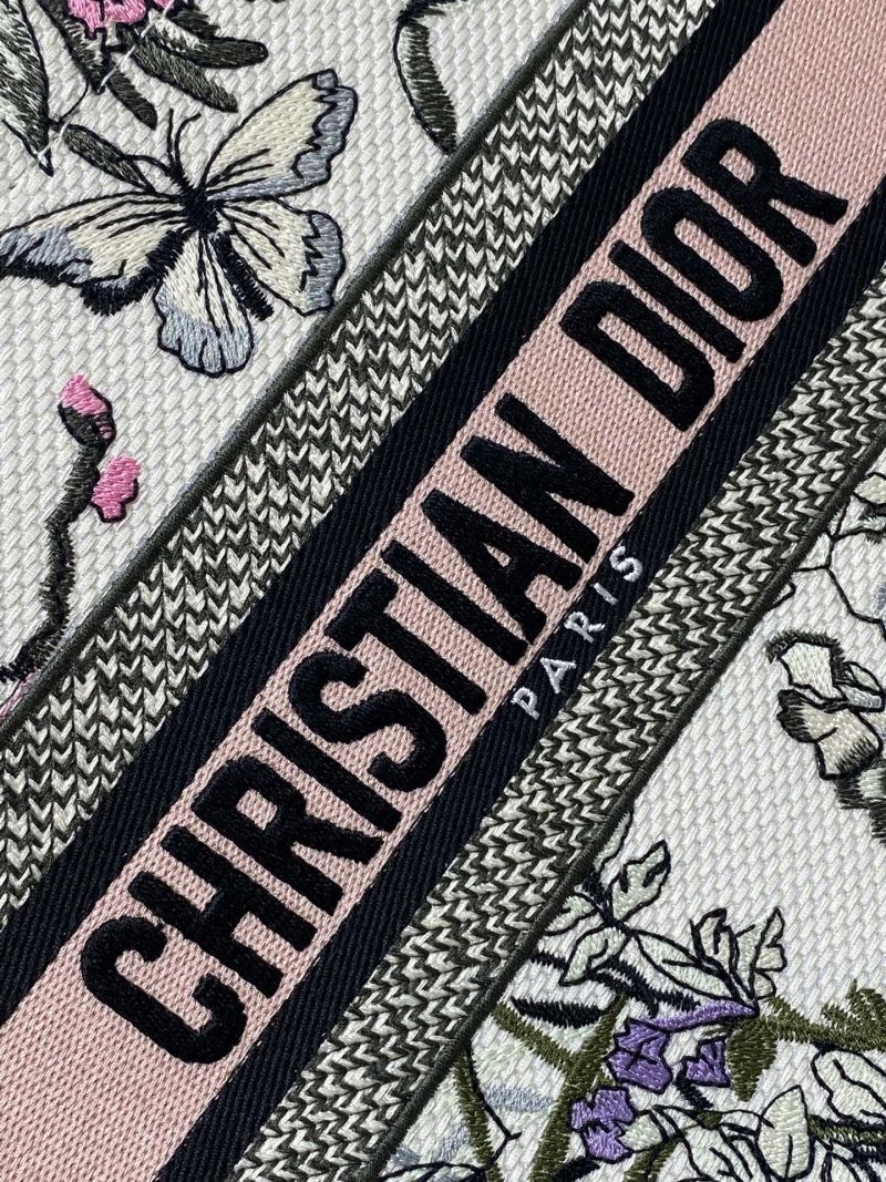 Сумка-тоут Christian Dior с цветочным принтом