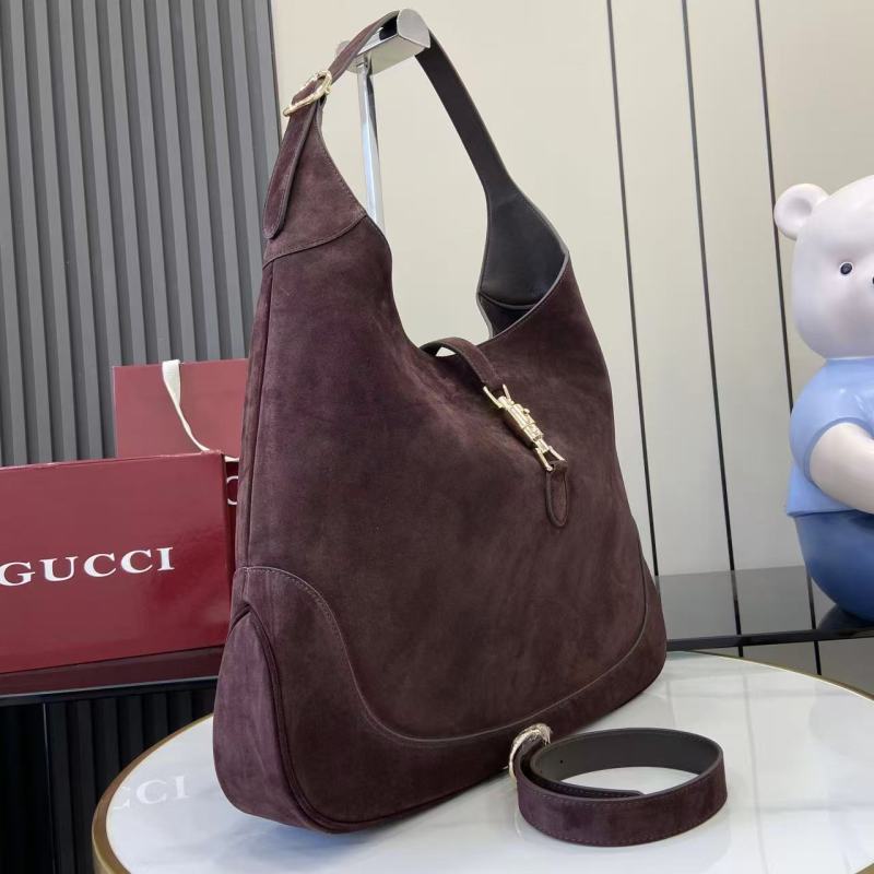 Сумка-мешок Gucci из замши
