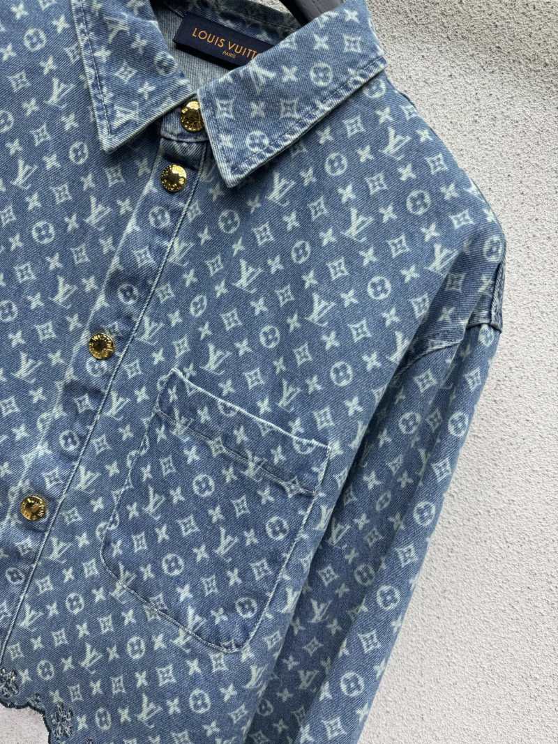 Рубашка с принтом Луи Витон Loro Piana