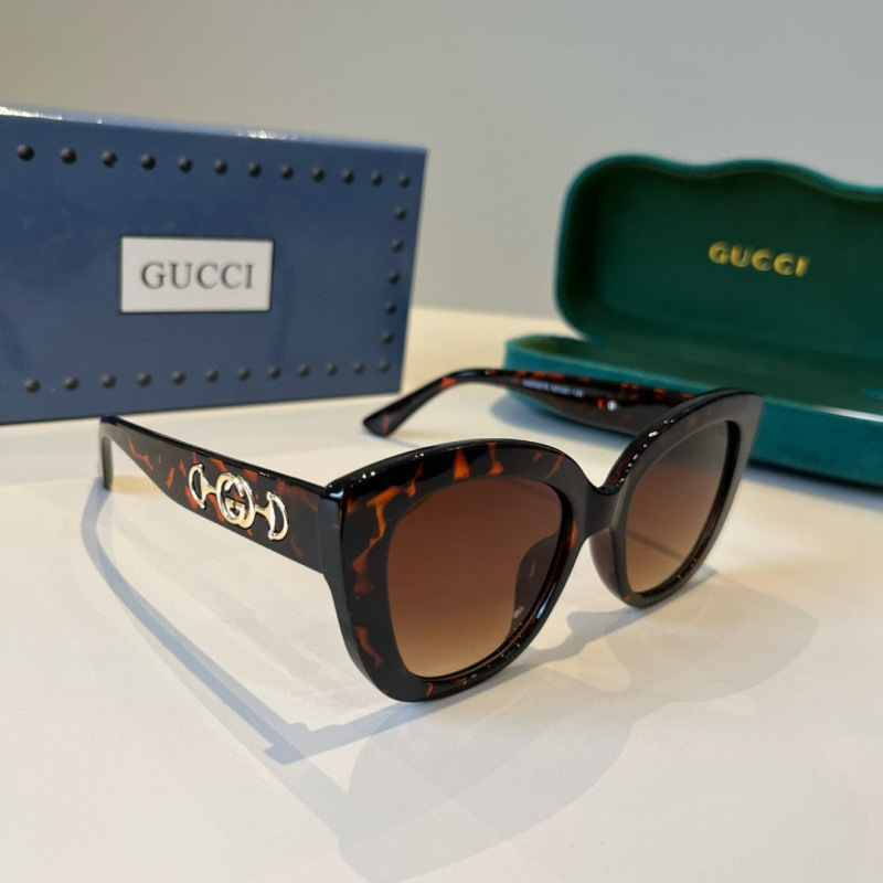 Солнечные очки женские, тигровый глаз Gucci