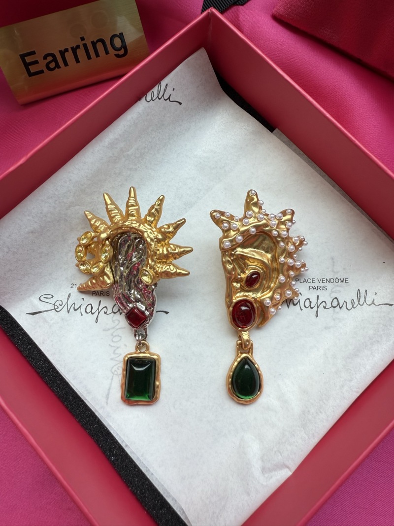 Серьги Schiaparelli