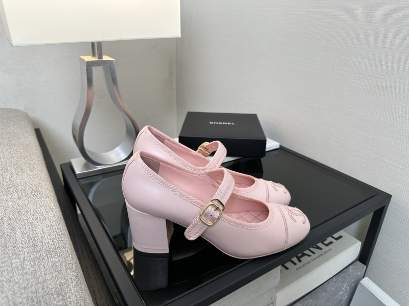 Розовые балетки Chanel модели 26A