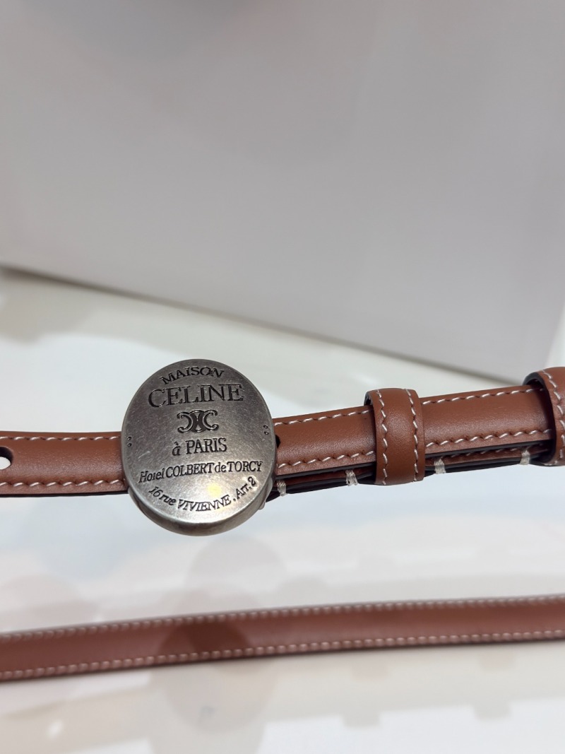 Ремень Celine Thin Plate