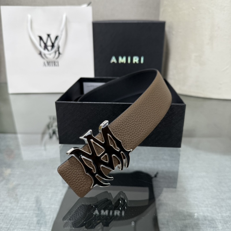 Ремень AMIRI с пряжкой в виде логотипа