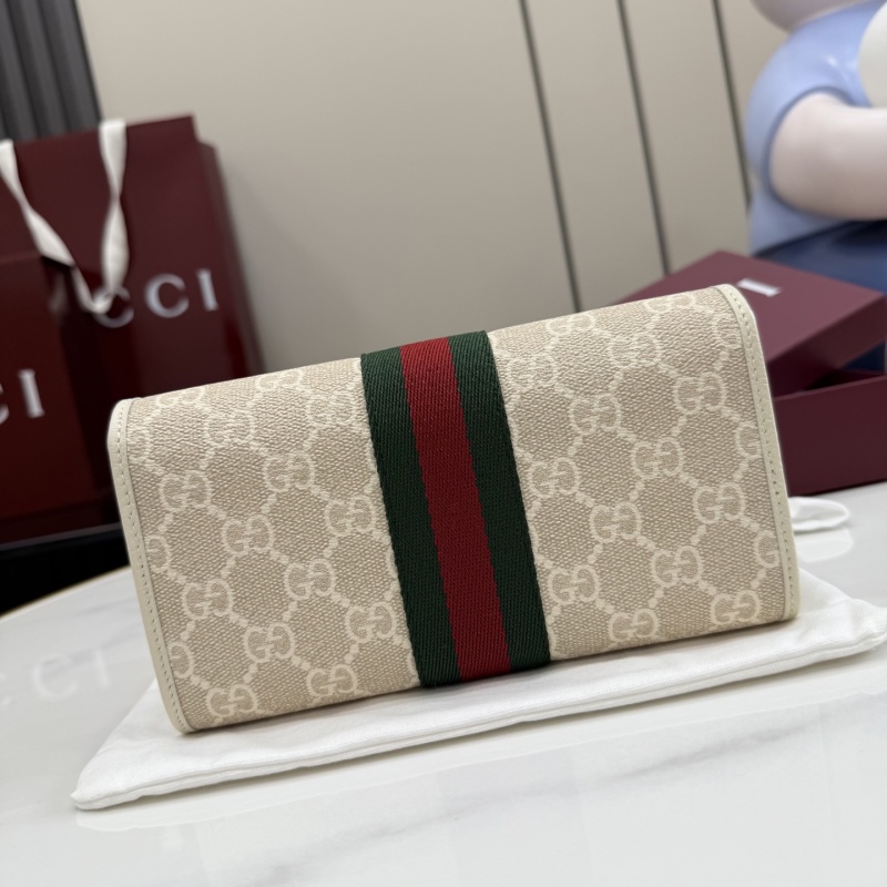 Портмоне Gucci с монограммой и кантом