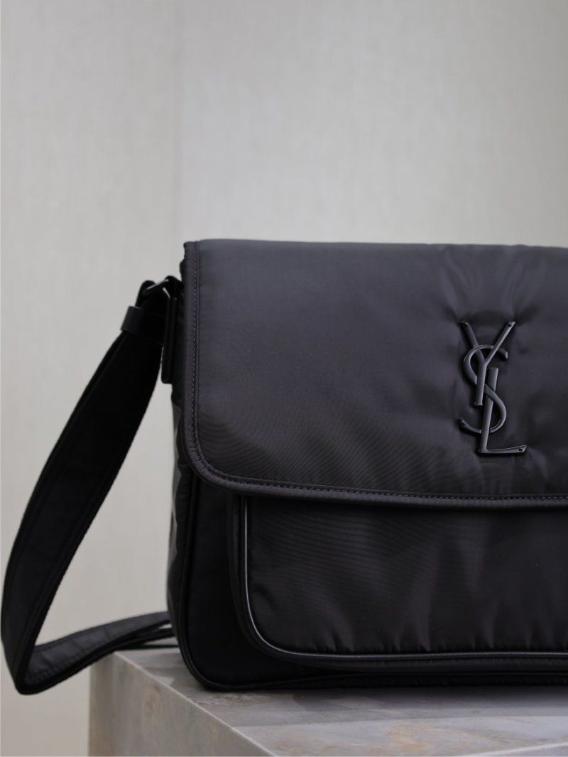 Сумка через плечо Saint Laurent Niki, черный, нейлон