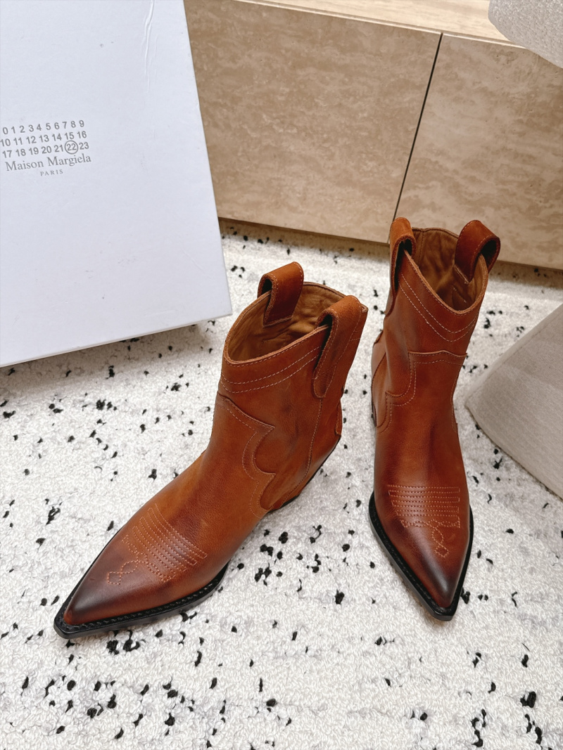 Женские ботильоны Maison Margiela коричневые