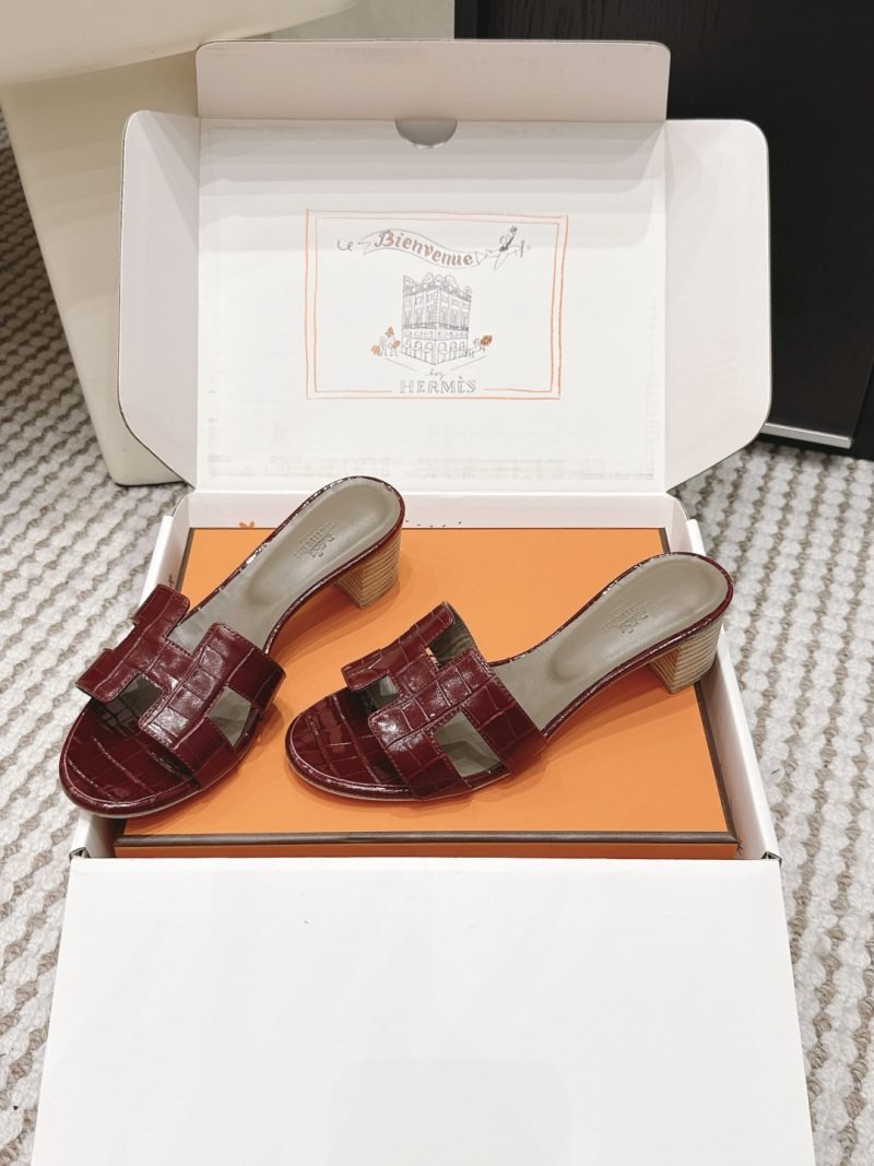 Женские сандалии с декоративной буквой H Hermès