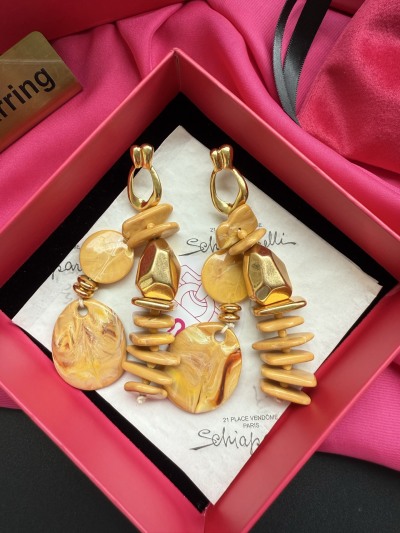 Серьги Schiaparelli