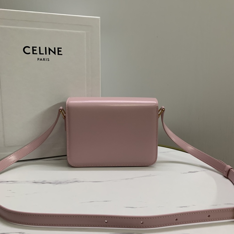 Сумка Celine Triomphe Mini розовая