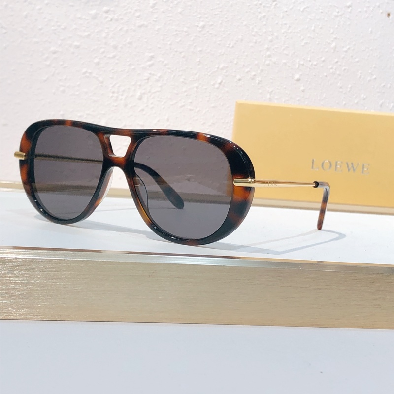 Солнцезащитные очки Loewe модель LW50112I тигровая глазурь