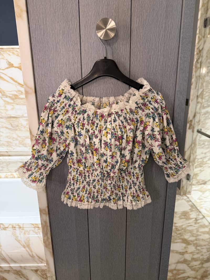 Блузка с цветочным принтом Dolce & Gabbana