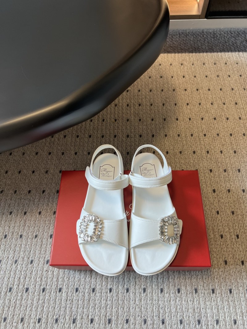Босоножки Roger Vivier белые
