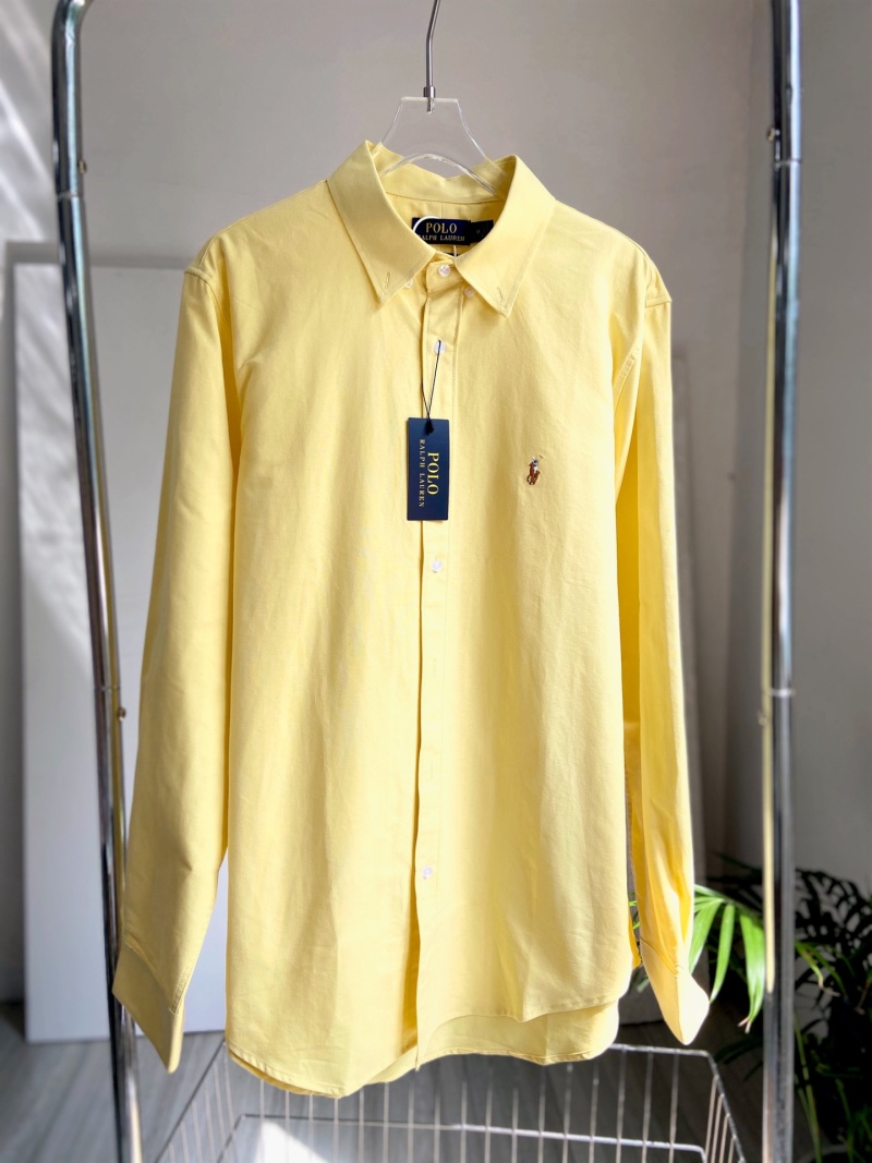 Рубашка Polo Ralph Lauren женская желтая