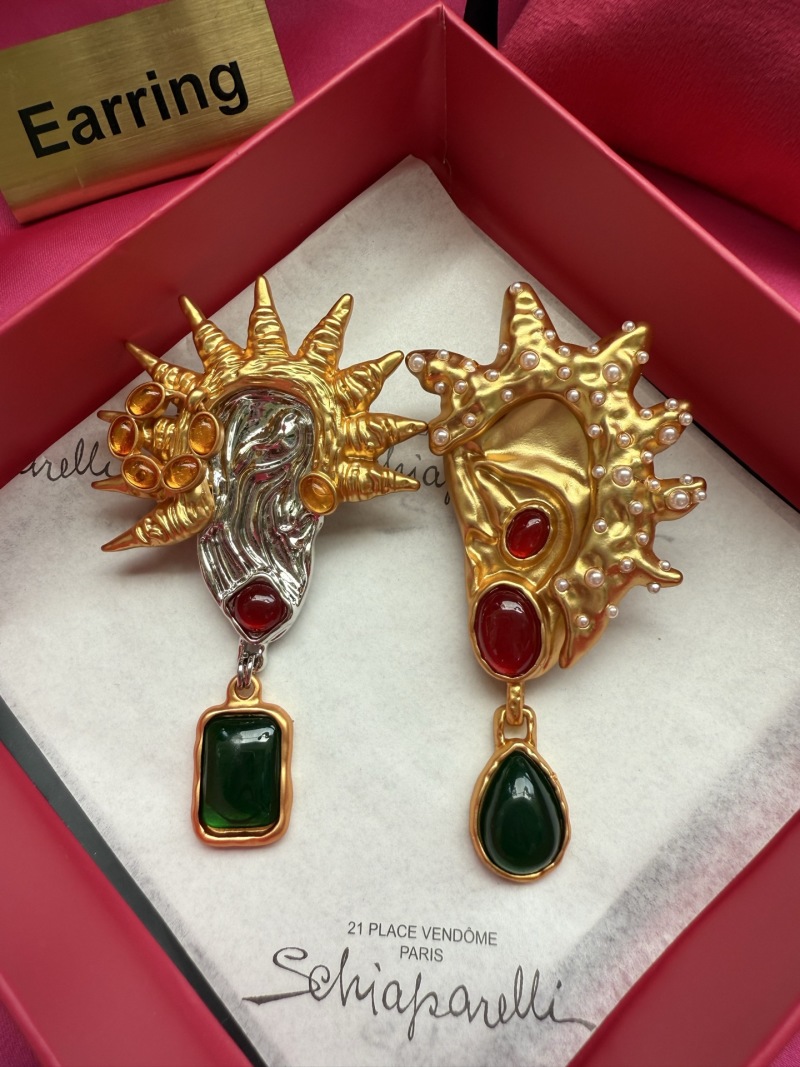 Серьги Schiaparelli