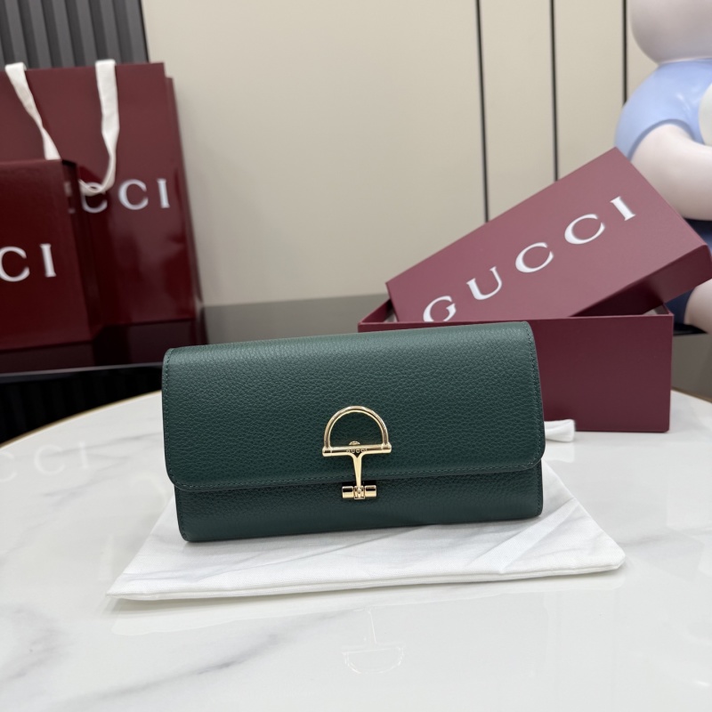 Портмоне Gucci с металлической фурнитурой