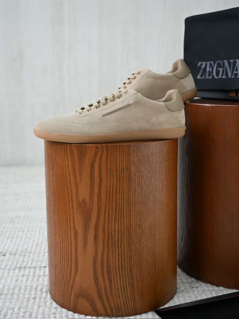 Мужские замшевые кроссовки ZEGNA ZE2605