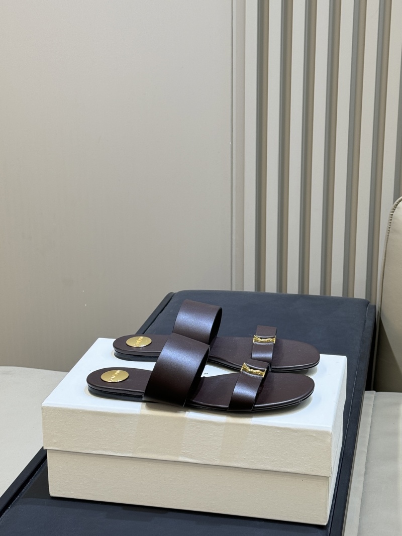 Шлёпанцы Saint Laurent