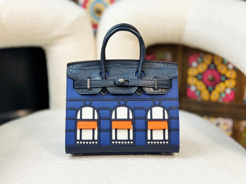 Сумка Hermès Birkin с принтом «Чёрный дворец»
