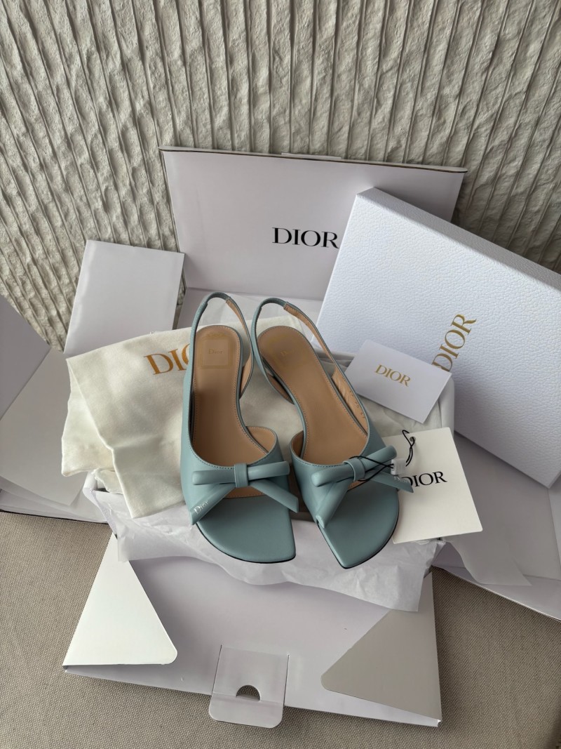 Сандалии Dior с бантом