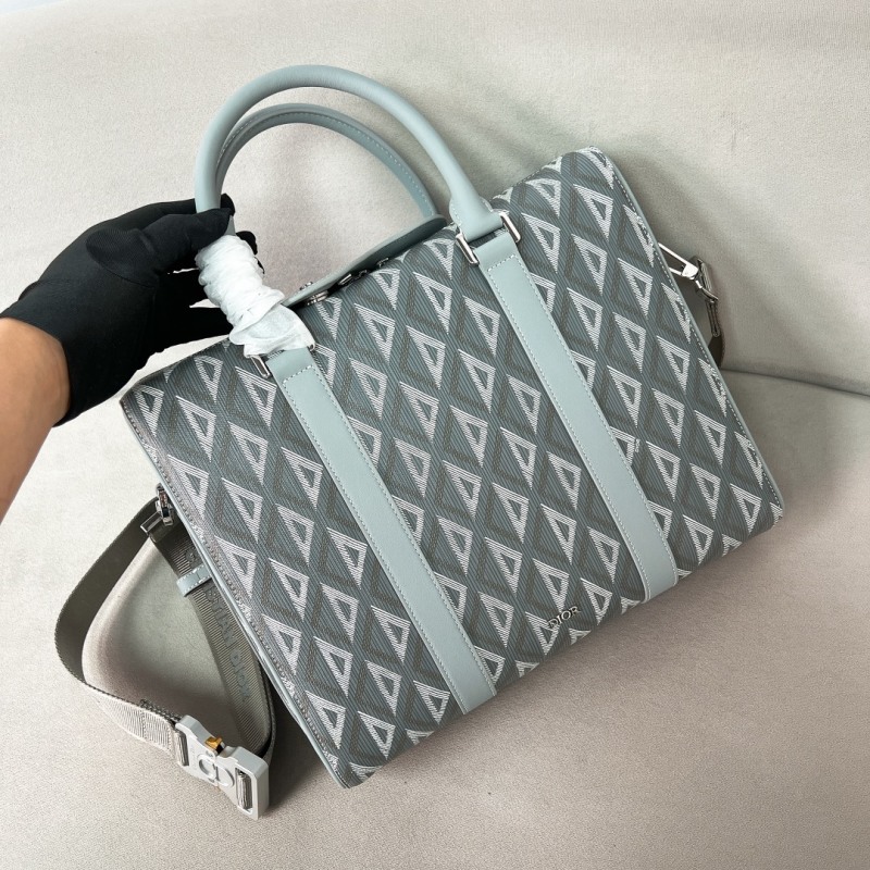 Мужской кожаный портфель Dior