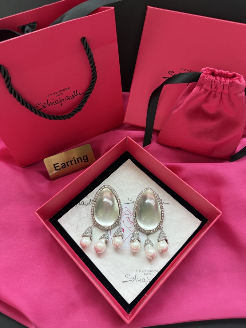 Серьги Schiaparelli