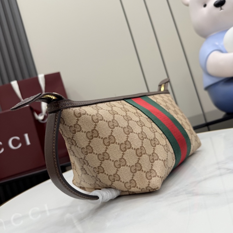 Портмоне Gucci с монограммой и полосой