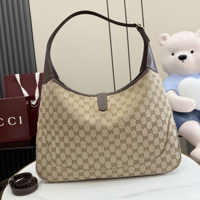 Сумка Gucci Hobo с принтом GG