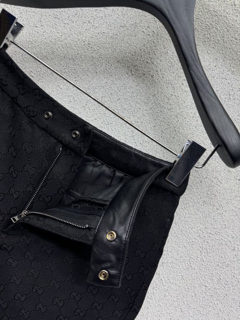 Короткие брюки с принтом Gucci