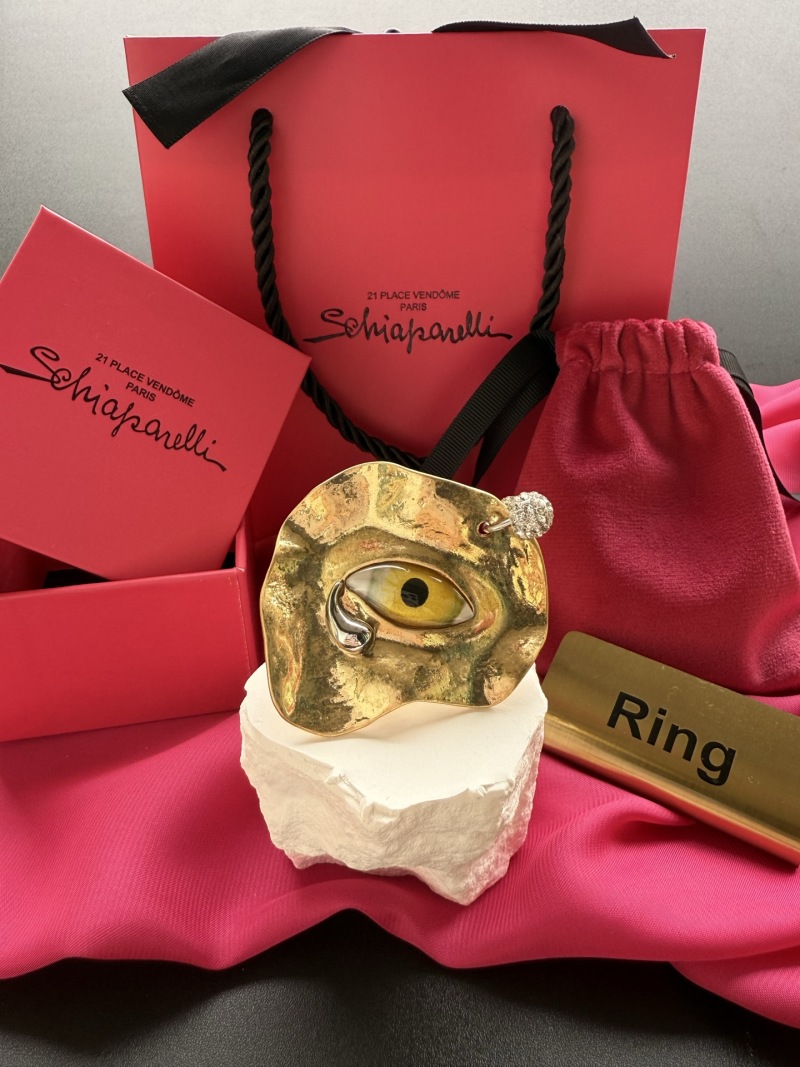 Кольцо Schiaparelli с глазом