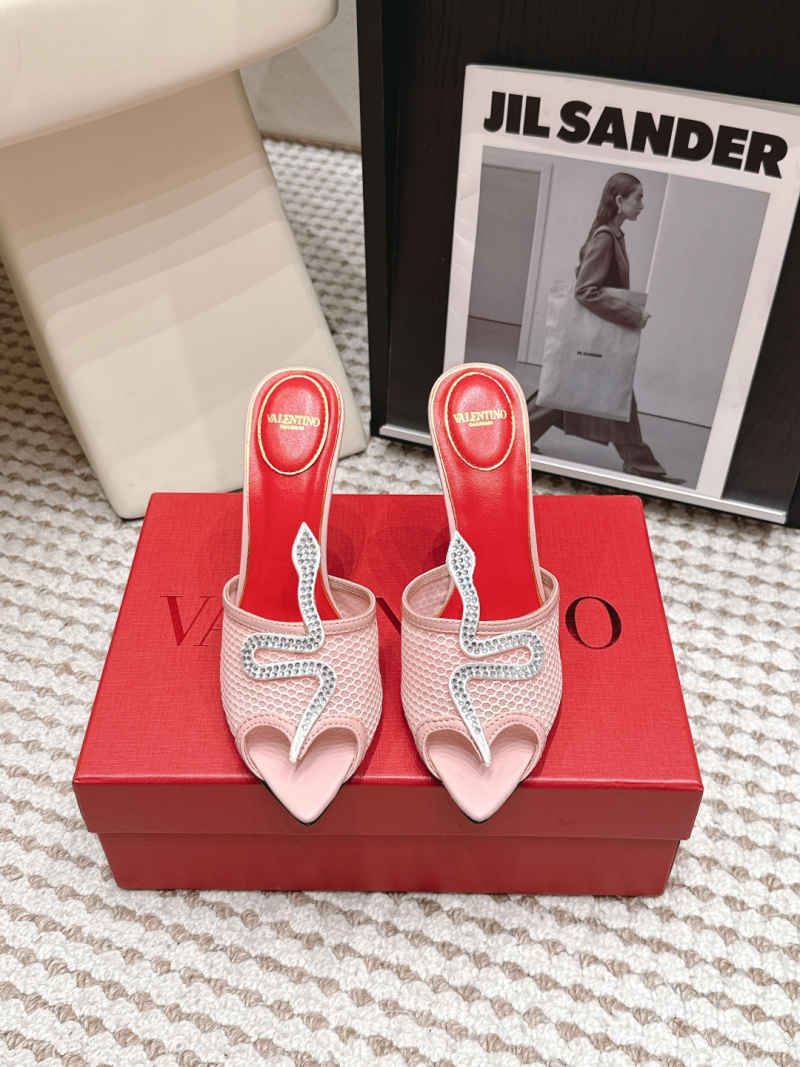 Женские мюли Valentino с отделением в виде змеи Valentino Garavani