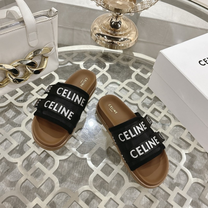 Шлепанцы Celine