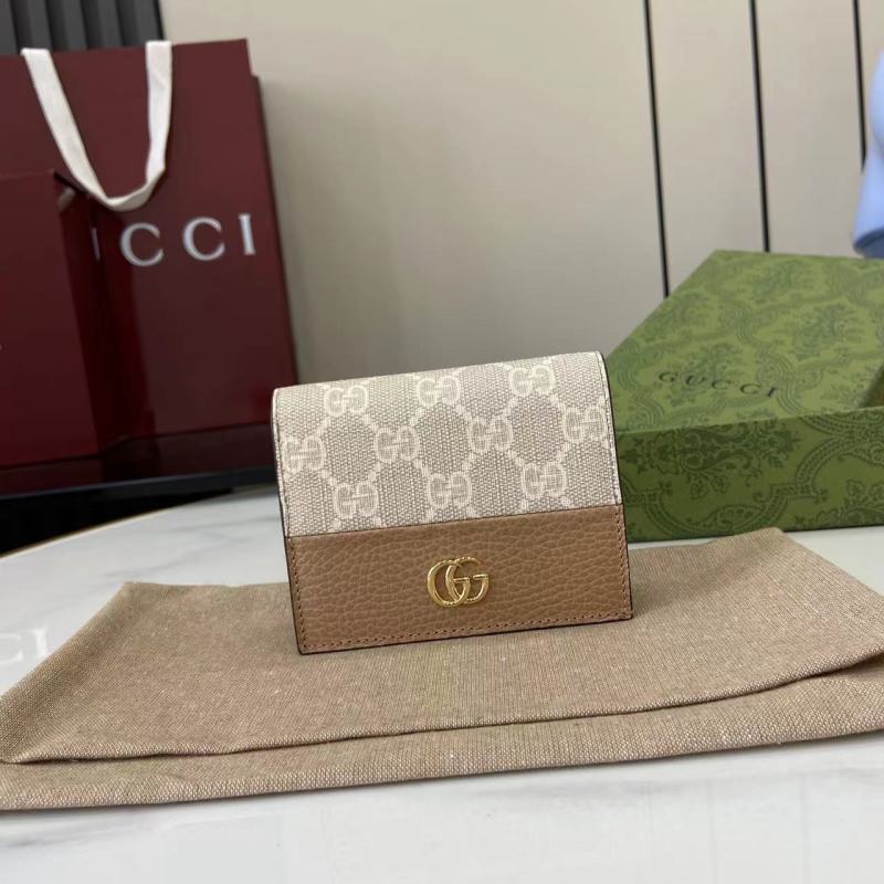 Портмоне Gucci с монограммой и замком GG