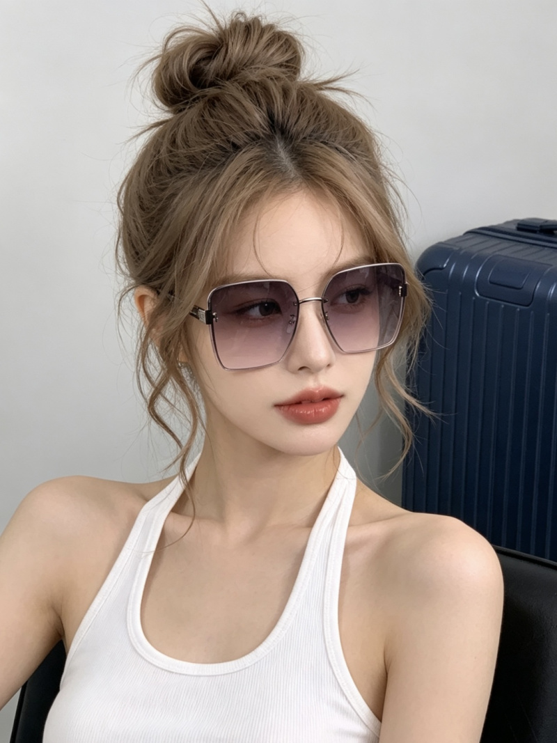 Женские солнцезащитные очки с квадратной оправой Dior