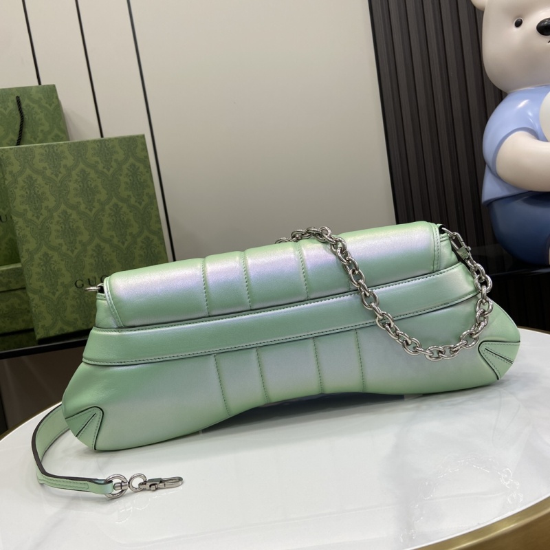 Сумка Gucci с цепочкой и ремешком