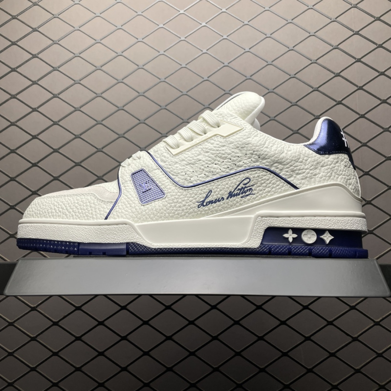 Louis Vuitton Trainer кроссовки мужские белые