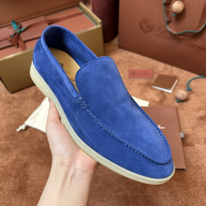 Мокасины мужские Loro Piana синие